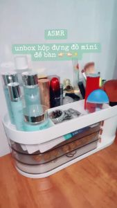 Hộp Đựng Bút Điện Thoại Mỹ Phẩm Đa Năng Tiện Lợi