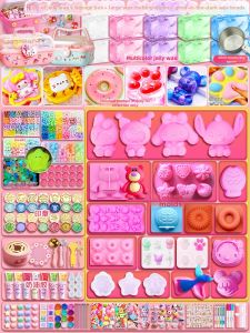 Jelly Wax Squishy DIY Kit Cat Paw Molds