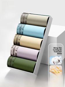 MiiOW | Quần lót nam Catman Cotton nguyên chất Quần lót nam thoải mái cho thanh thiếu niên Quần đùi cotton Pure Cotton cạp vừa Quần lót kháng khuẩn