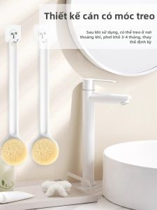 Bàn Chải Tắm Dài Lông Mềm Để Làm Sạch Lưng