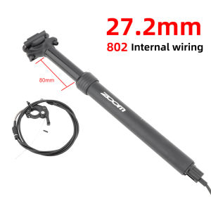 ZOOM Adjustable Height MTB Seatpost 27.2/30.9/31.6mm Hydraul Seat Post Internal External Cable Bicycle Hydraul Seat Post