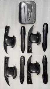 Ốp tay nắm hõm cửa CARBON xe Toyota Altis 2020 - NAY Vân CARBON cao cấp