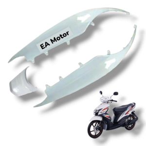 Cover Bodi Samping Belakang Yamaha Mio J GT Tahun 2012-2013 Warna Putih