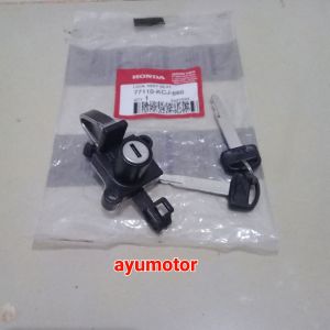 kunci jok set lock assy seat tiger revo original honda 77110KCJ660