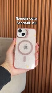 Case For iPhone 17 PRO MAX 17 1AIR 16 Pro Max 16 Plus 11 11 pro max 12 pro max 12 13 pro 13 pro max 14 pro 14 15 15 Pro Max Casing Glitter Magnetic Lens Stand Holder