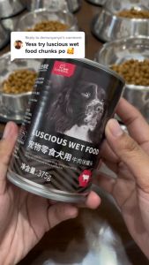 430g Luscious Bare Kitchen All Stages Adult Puppy Dog Dogs Wet Food Can Meal Paste Chunks Pet