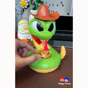 TOY😊พร้อมส่ง💯 เกมส์งูหวงไข่ทอง งูหวงไข่ ของเล่นสนุกๆ เกมส์กลุ่ม เกมงับนิ้ว