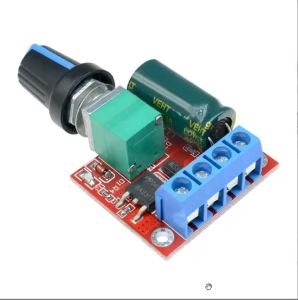 5PCS/lot Mini DC Motor PWM Speed Controller DC 4.5V-35V 5A Speed Adjustable Switch Module 6V 12V 24V Variable Voltage Regulator