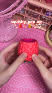 Squishy Mainan Anak Pop Up Carrot Kelinci Mainan Squishy