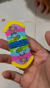 Penghapus Warna-Warni Bentuk Rumah Anak Lucu & Mainan Gasing