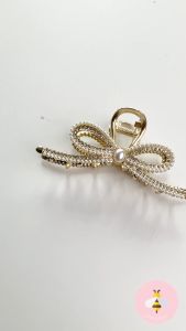 Pinky Bee Jepit Rambut Imitasi Premium Gold Mutiara 67260900