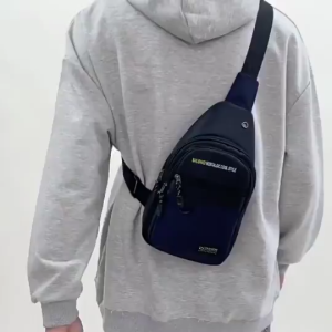 Large Capacity Mens Bag Waterproof Single Shoulder Crossbody Bag Multifunctional Leisure Sports Bag