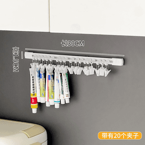 Hanging Medicine Cream Storage Rack Cabinet Door Pull out Slide Rail Top Hanging Cream Jelly Medicine Storage Shelf Hook