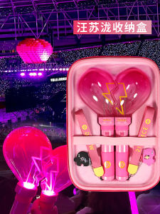 ช่องเก็บของสำหรับดินสอสนับสนุน ชุดคอนเสิร์ต ไฟมือ สีชมพู หัวใจ ซิงเกิล อุปกรณ์อุปกรณ์อิเล็กทรอนิกส์ เข้าร่วมงานดนตรี