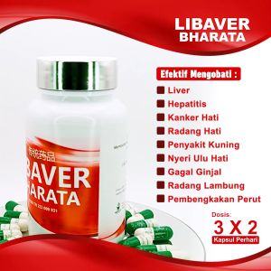 Obat Liver Hepatitis Radang Hati Penyakit kuning Herbal Libaver Bharata 100% Asli