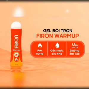 Gel bôi trơn ấm nóng Firon Warm Up - Chai 50ml | GUNSHOP VIỆT NAM
