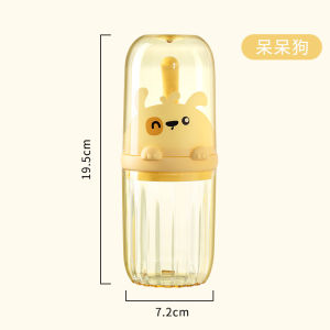 Portable Travel Toothbrush Cup Childrens Set Toothpaste Storage Box Brushing Cup Mouthwash Glass Convenient Home Use Bathroom