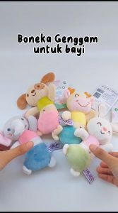 Mainan Boneka Tangan Genggam Bayi & Baby Rattle Stick