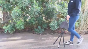 Crutch stool Non-slip walker for the elderly folding portable crutch Charging Non-Slip Load-Bearingwalking stick seat