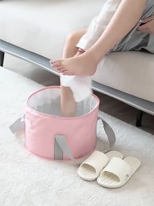 【SKIT SG】15L Collapsible Foldable Pail Bucket Folding Water Bucket Basin Collapsible Foot Bath Bucket Foot Soak Basin Washing Tub Soaking Lightweight Portable Foot SPA Sink for Travel Outdoor Camping Picnic Water Bucket Cleaning Bucket CNY Gift Present