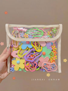 กิ๊บติดผมรูปเมฆสีสันสดใสสำหรับเด็กผู้หญิง กิ๊บติดผมรูปหางม้าทรงสั้น ตกแต่งผมด้านข้าง เครื่องประดับผมสำหรับเด็ก