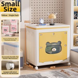 JILI | Large Capacity Foldable Plastic Storage Box For Clothes And Toys