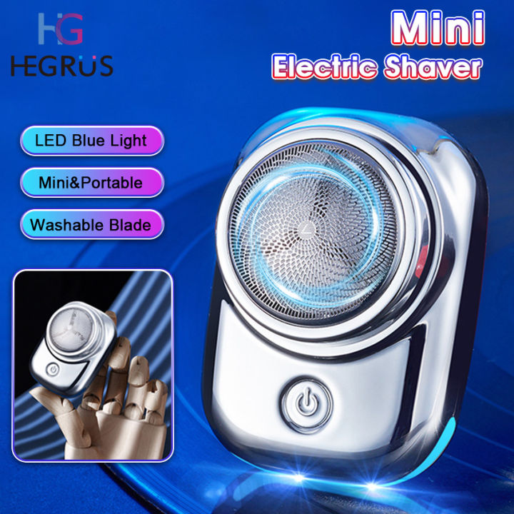 HEGRUS mini shaver shaver for men Electric Shaver Mini Portable