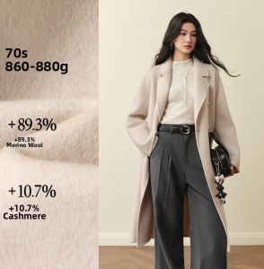 SEIFINI | Cashmere Wool Double Face Coated Thickened Winter Coat
