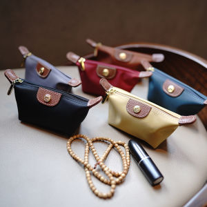 Benfu Customized Lightweight and Compact Nylon Cloth Dumpling Bag Fashion Earphone Bank Card Coin Key Storage Coin Purse