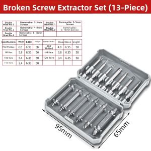 HONGQISHI | Broken Screw Extractor Tool Kit