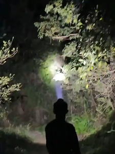 11 LED Headlight Strong Light Head-Mounted USB Charging Outdoor Portable Mountaineering Camping