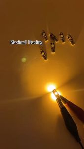 LAMPU LED T5 3 SMD 3030 SPEEDOMETER MOBIL MOTOR DC 12V