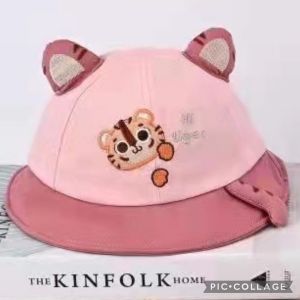 CAE - Topi Anak Laki Perempuan 0-2 tahun Hi Tiger Bucket Hat Import