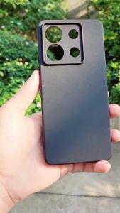 Ốp Lưng Dẻo Chống Bẩn Redmi Note 13 Pro 5G/ Redmi Note 13 4G Redmi Note 14 Note 14 Pro 5G Nhám Mịn Không Bám VÂN TAY TPU Dẻo ĐEN Có Gờ Bảo Vệ Camera.