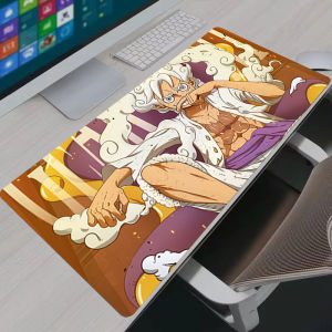 Bandai | Mouse Pad Non-slip Computer Accessories Mousepad Anime Gamer One Piece Luffy Mausepad New Design HD Desk Mat Keyboard Carpet