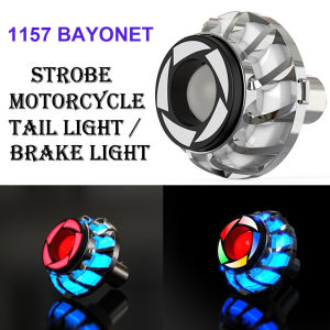 Stoplamp LED Projie Bayonet Angel Eyes Lampu Rem Strobo 2 Kaki 1157