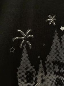 dangerouspeople | Embroidery Short Sleeve Loose Cotton T-Shirt