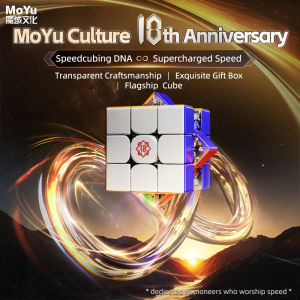 NEW ! 2025 Moyu Weilong V11 18th Anniversary Edition 3X3 Magnetic Magic Cube Fidget Toys Weilong V11 AI Cubo Magico Puzzle
