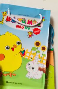 Bé tô màu nhà trẻ song ngữ việt anh - Bộ 8 quyển