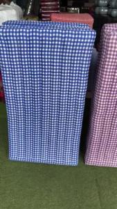 3 Phaba 3x6 กระเป๋าที่นอนนูนิ่น สำหรับสุขภาพ ลายสก็อต 90x180x8 ฟุต