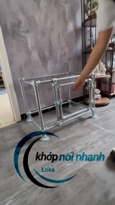 Khớp Nối Nhanh Ông Sắt Tròn Phi 27mm Siêu Nhanh Lotacom