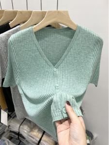 High-end Designer Fashion Knit Cardigan