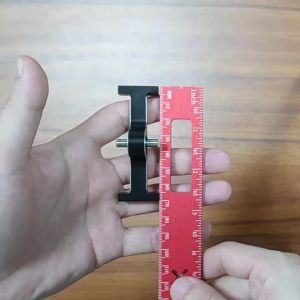 Hộp Chuyển Động CNC Nhôm RC Dành Cho Xe Leo Núi Tỷ Lệ 1/10 Chiều Rộng 70mm Trục 5mm Tương Thích Với Trục MOA 1.9 Dành Cho Khung Gầm Cheater Rigs LCG