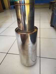 Knalpot mobil racing Pro street suara bass kering (Bisa request nama )