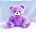 Boneka Teddy Bear XL duduk bulu lembut. 