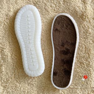Hand Knitted Shoe Bottom DIY Material Kit Slippers Anti-Slip Wear-Resistant Wool Yarn for Adults And Children Home Comfort Shoes