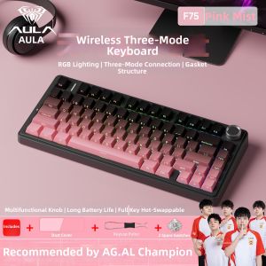 AULA | Bàn Phím Cơ Không Dây Ba Chế Độ
