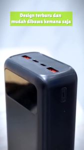 ROBOT RT32 Powerbank 30000 mAh Fast Charging 22.5W 3 Port USB Type C LED Original - Garansi 1 Tahun