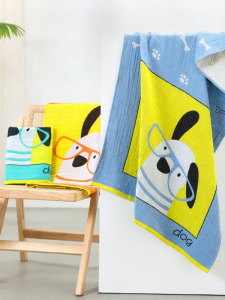 King Shore | Soft Absorbent 5-Layer Cotton Bath Towel