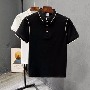 Áo Thun Polo Nam Mùa Hè Thường Ngày Cổ Polo Tay Ngắn Dáng Ôm Vừa Vặn Thiết Kế Đơn Giản Chất Liệu Cotton Pha Trộn